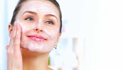 protein mask for skin rejuvenation