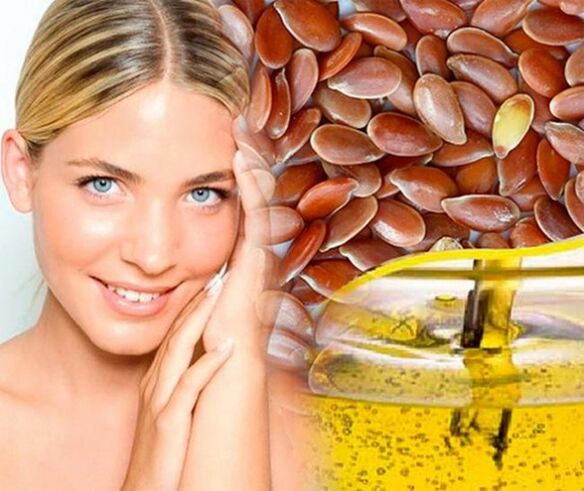 masks with linseed oil