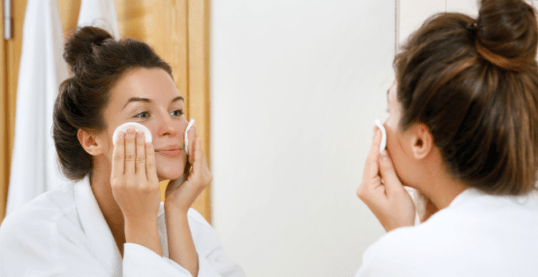 face preparation for fractional skin rejuvenation